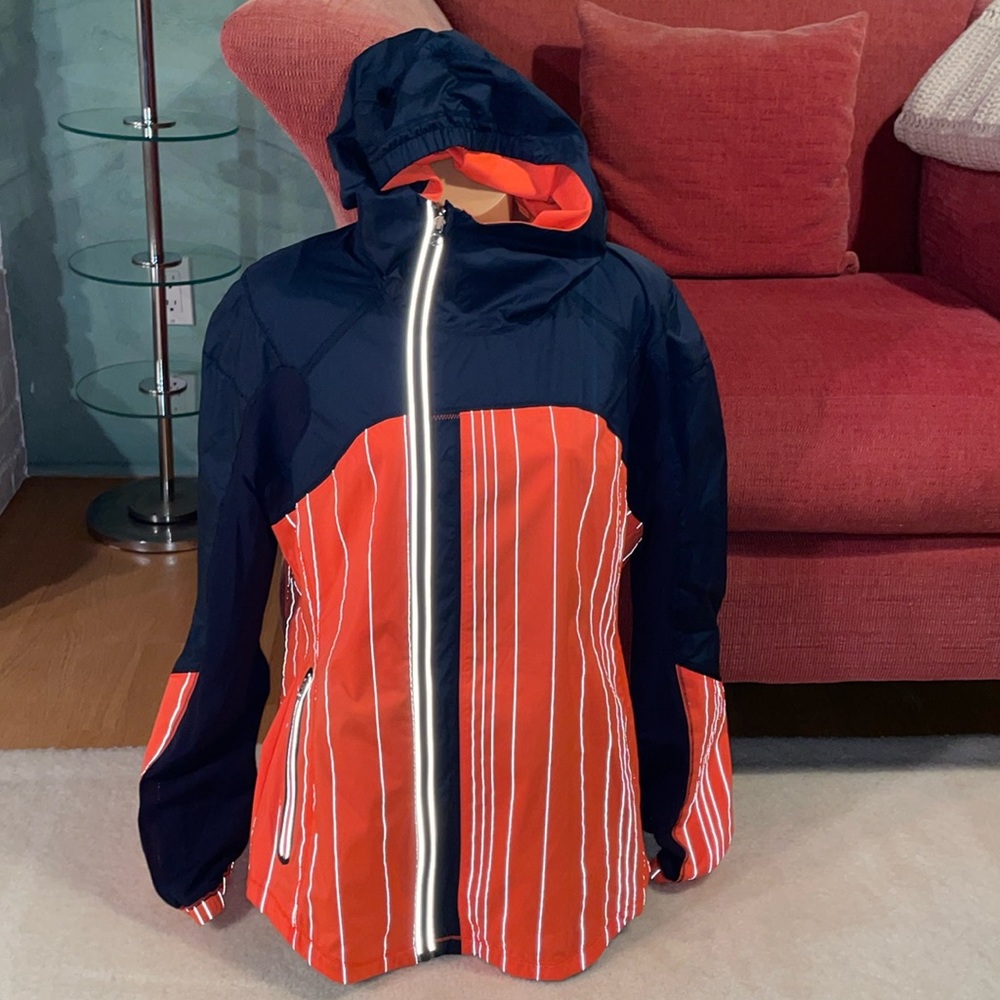 Lululemon Reflective Rain Jacket With Hoodie - image 2